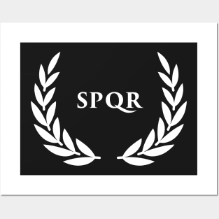 SPQR And Wreath Posters and Art